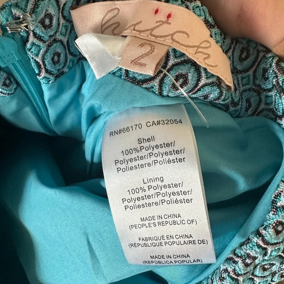 Hutch Blue and Brown Skirt Size 2 - Picture 4 of 4